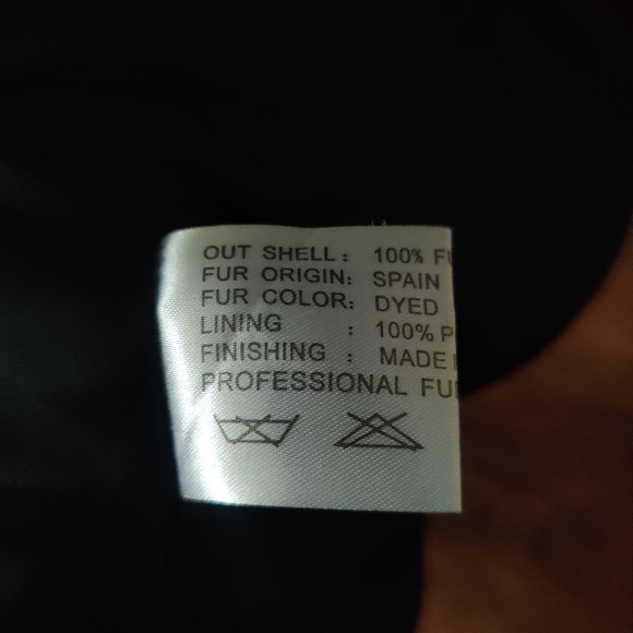 Winter Fur New York Full Length Men's Rabbit Furs Coat Size XL - Picture 5 of 6